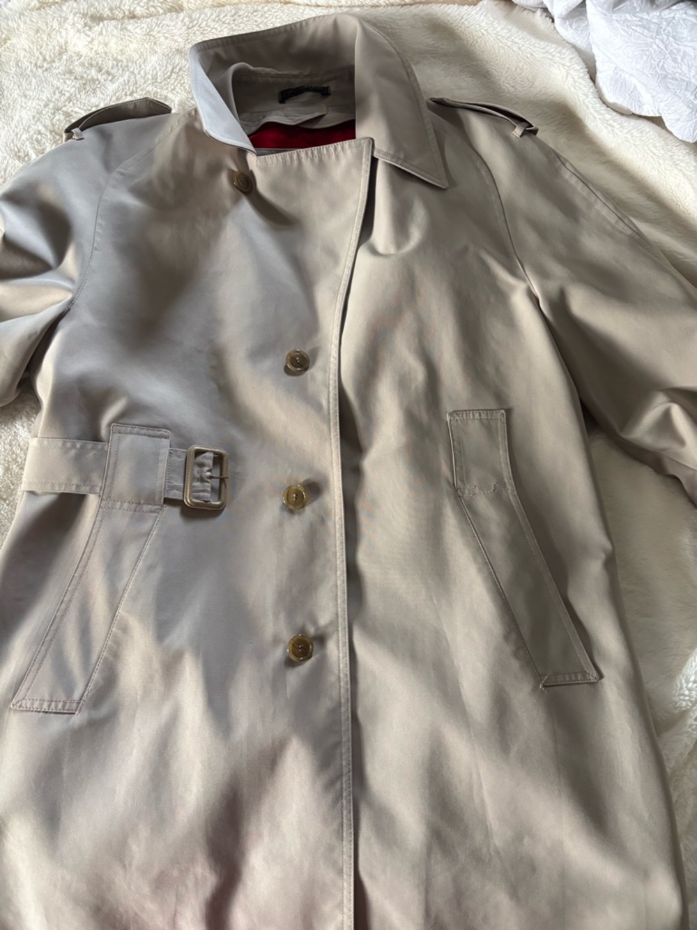 Harbor Mastor UNIsex trench (will send pics on for better sizing visual)